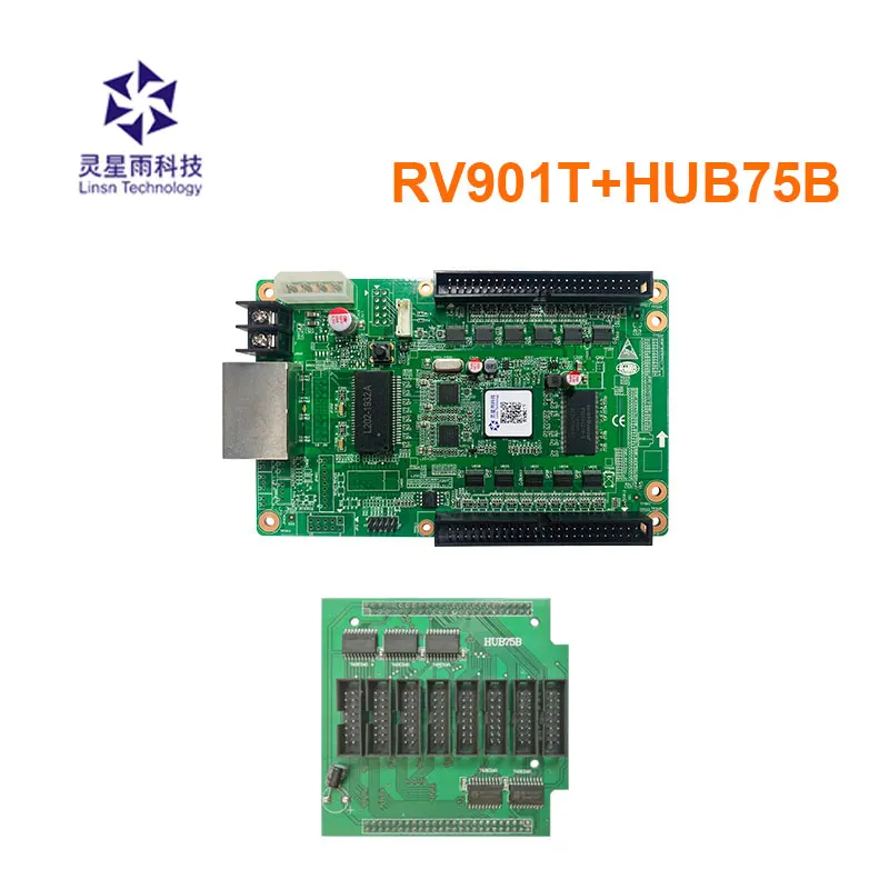 RV901T с HUB75B 8xHUB75B светодиодная карта приема светодиодный экран дисплей синхронный