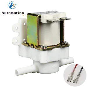 Вертикальная подставка 6,5 мм 14 дюйма NCNO RO машина для чистой воды пластиковый электромагнитный клапан с боковой загрузкой в переменного тока 12 В постоянного тока 24 В