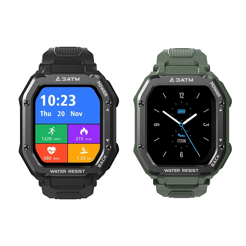 

Смарт-часы Kospet ROCK, водонепроницаемые, 3 АТМ, 1,69 дюйма, HD, Bluetooth 5,0