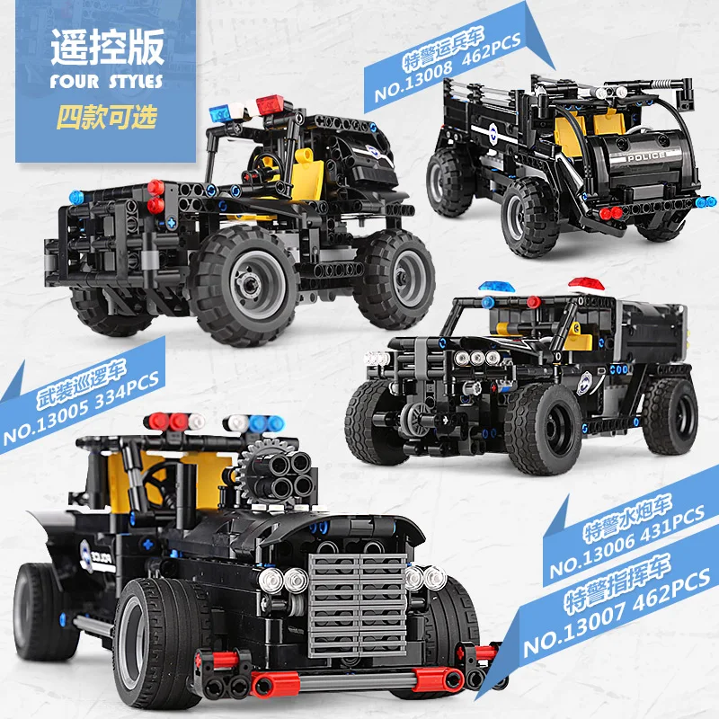 Форма KING City Police RC автомобиль серии пульт дистанционного управления полицейский
