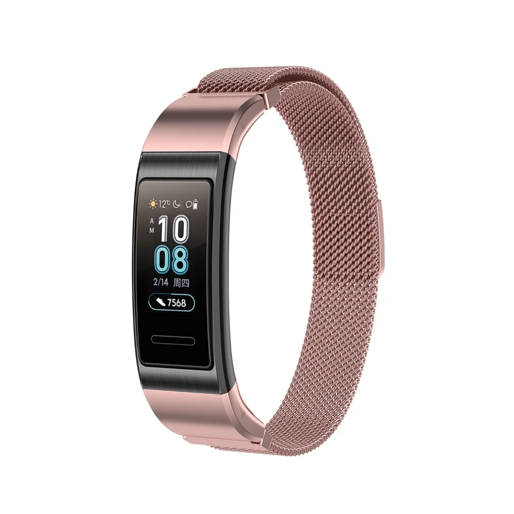 Горячая Распродажа сменный ремешок из нержавеющей стали для huawei Band 3 Pro TER-B09 TER-B29
