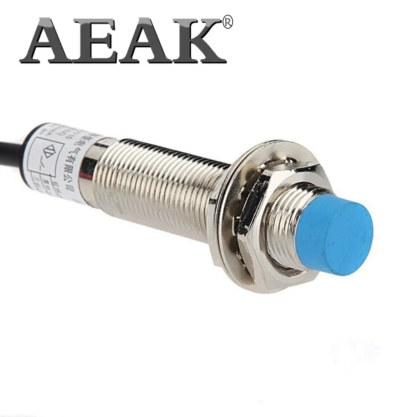 Новый индуктивный датчик приближения AEAK LJ12A3-4-Z/BX переключатель обнаружения NPN DC