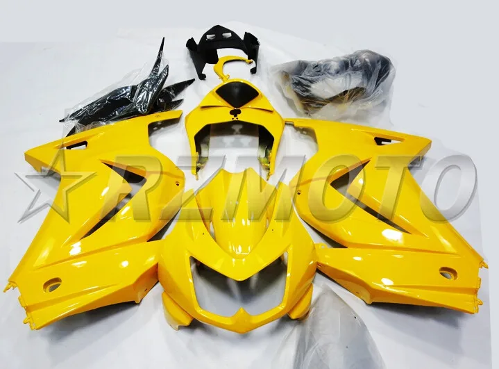 

Новый ABS Полный обтекатели комплект подходит для Kawasaki Ninja 250 EX250 ZX250R 2008 2009 2010 2011 2012 08 09, 10, 11, 12, 13, 14, желтый глянцевый