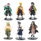 Фигурка аниме рассекающий демонов, экшн-фигурка камадо танджиро незуко, ПВХ Модель Zenitsu, фигурка Inosuke Kimetsu No Yaiba, 1 шт.