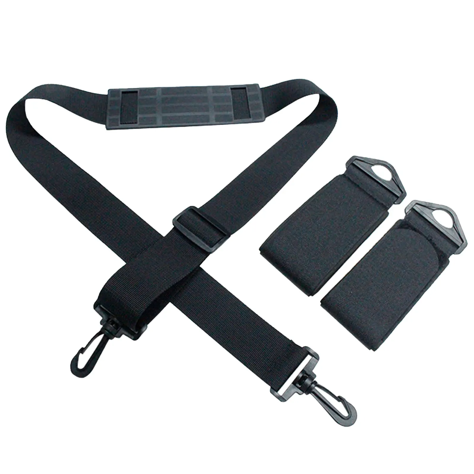 

Nylon Skiing Bags Adjustable Skiing Pole Shoulder Hand Carrier Lash Handle Straps Porter Hook Loop Protecting For Ski Snowboard