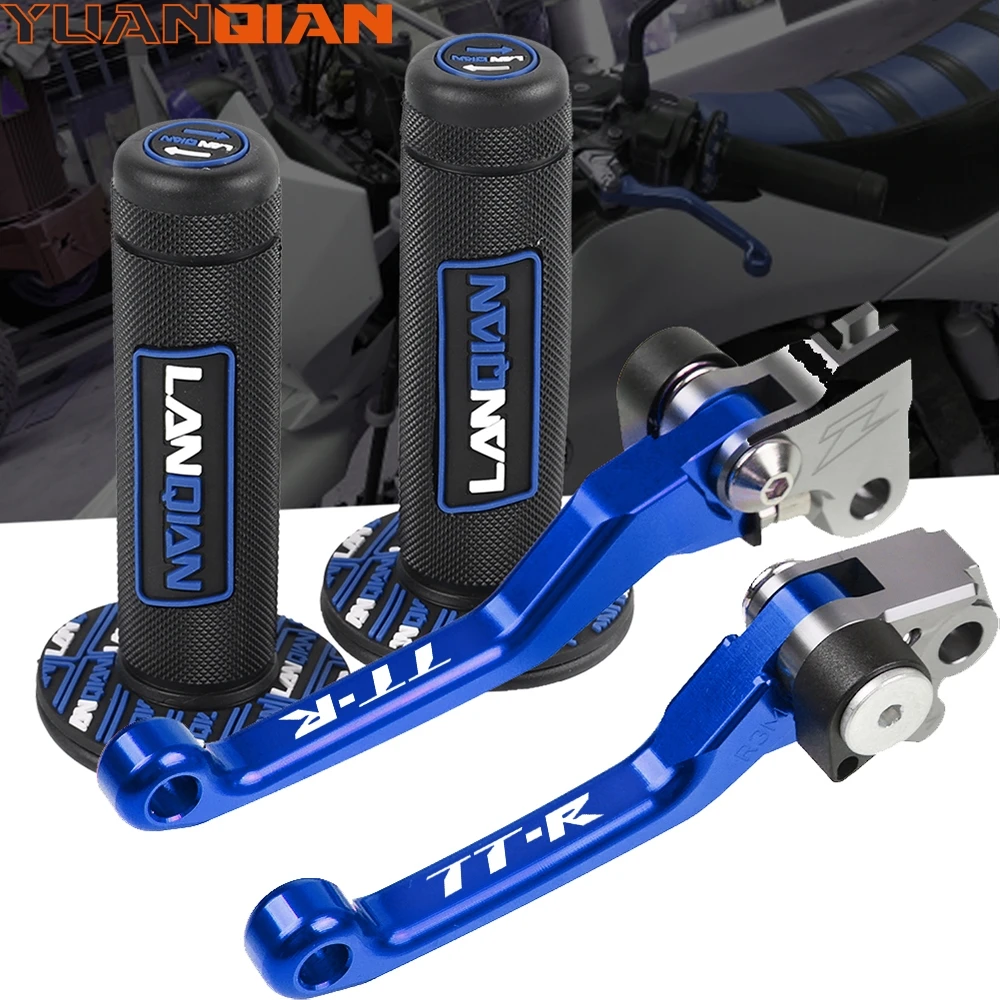 

For YAMAHA TTR600 TTR125L TTR250 TTR125 L/LW/E TTR 125 250 600 Dirt Bike Motorcoss CNC Pivot Brake Clutch Levers & handle Grips