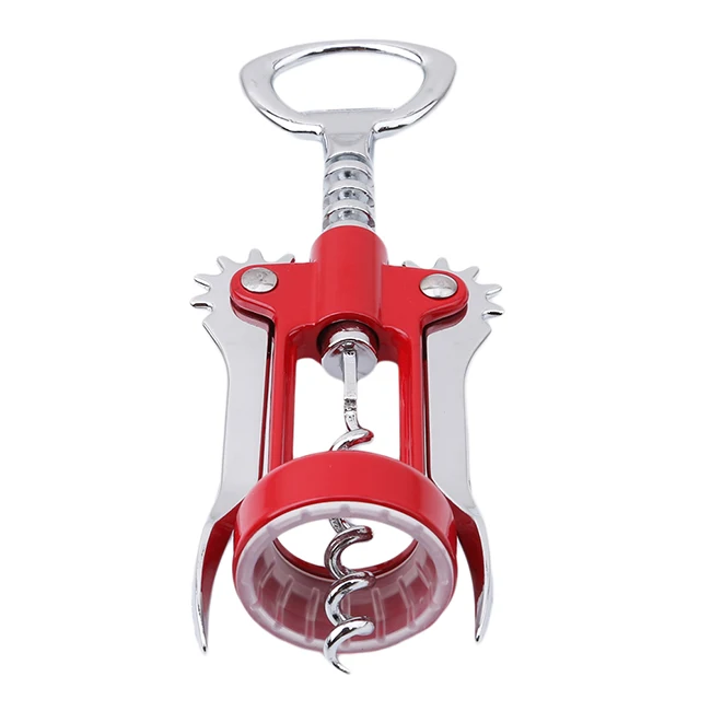 

Stainless Steel Bottle Opener Waiter Metal Red Wine Opener Corkscrew Bottle Handle Bottle Pumps Corkscrews Cork Out Tool