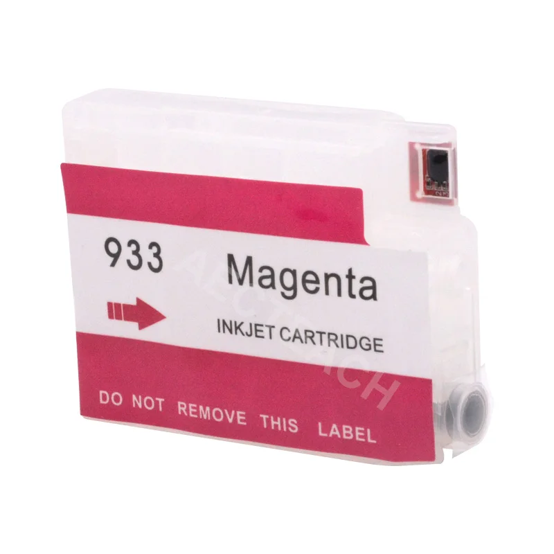 Aecteach 4 цвета пустой чернильный картридж для hp 932 XL Officejet 6100 6600 6700 7110 7610 7612 принтер |