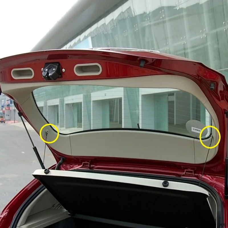 Багажник автомобиля задняя дверь интерьер Панель спускового крючка для Geely Emgrand7