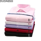 Мужская рубашка Dudalinas Sergio K Aramy, мужские классические рубашки, Мужская Повседневная Деловая формальная рубашка с длинным рукавом, мужская рубашка