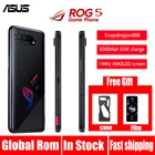 ASUS ROG смартфон с 5,5-дюймовым дисплеем, процессором Snapdragon 128, ОЗУ 16 ГБ, ПЗУ 2566000 ГБ, 65 Вт