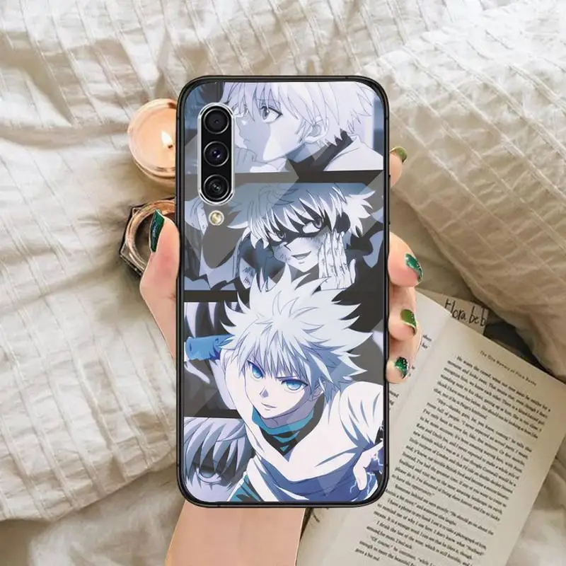 

HUNTER x HUNTER Killua Zoldyck Phone Case Tempered glass For Samsung S6 S7 edge S8 S9 S10 e plus note8 9 10 pro