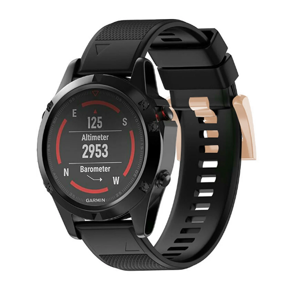 Фото Ремешок для наручных часов Garmin Fenix 6s pro 6X 6 5X 5S Plus 935 3HR быстросъемный силиконовый Ремешок для наручных часов Garmin Fenix 6s pro 6X 6 5X 5S Plus 935 3HR быстросъемный силиконовый