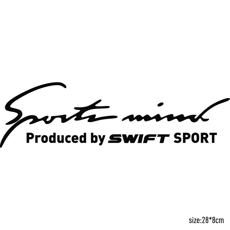 Для Suzuki Swift индивидуальные спортивные наклейки на умы автомобиль лампа брови