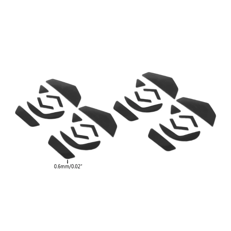 

4 sets 0.6mm Mouse Skates Mouse Stickers Pad for ogitech G502 Mouse