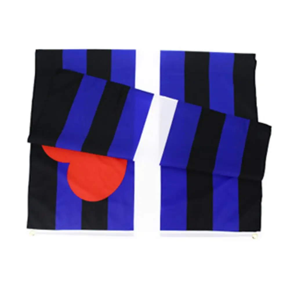 Лесбийский флаг баннер большой гордости креативный 3x5ft полиэстер 90x150 см Радужный