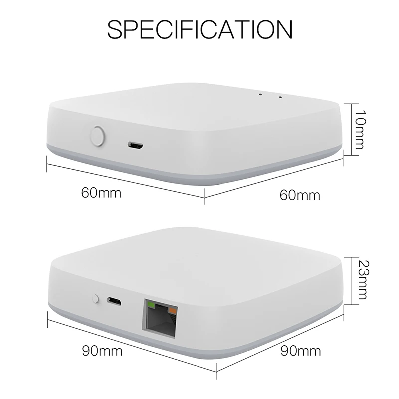 Умный шлюз ZigBee 3 0 хаб для умного дома Tuya приложение Smart Homebridge беспроводной пульт