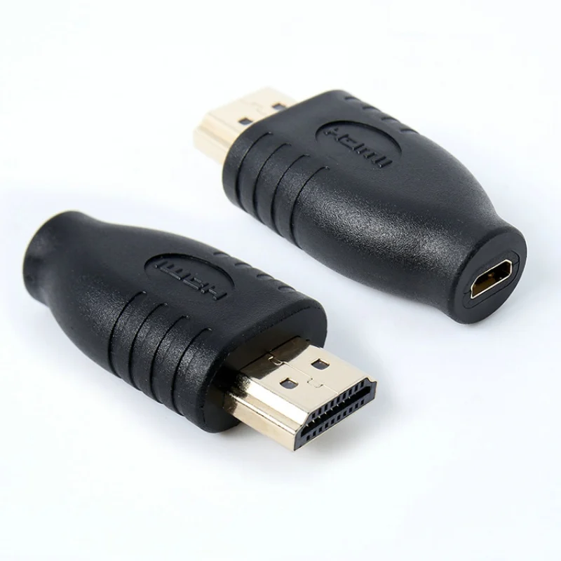 Переходник с HDMI папа типа A на Micro Тип D мама для HDTV камеры|Компьютерные кабели и