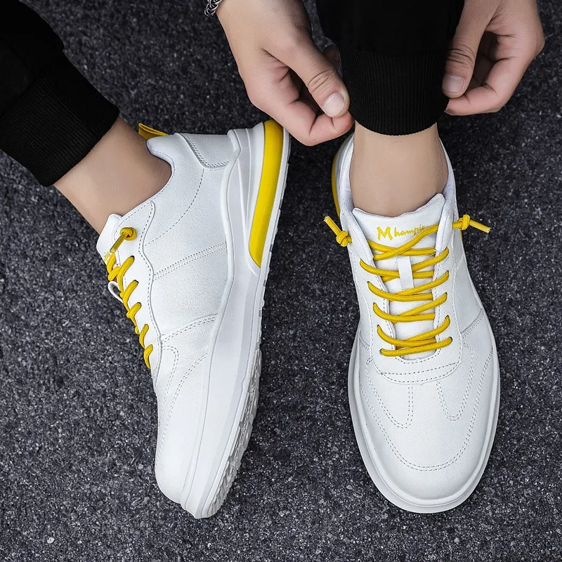 Informales cuero 39 летние кроссовки белые кожаные sapato zapatos повседневные для мужчин