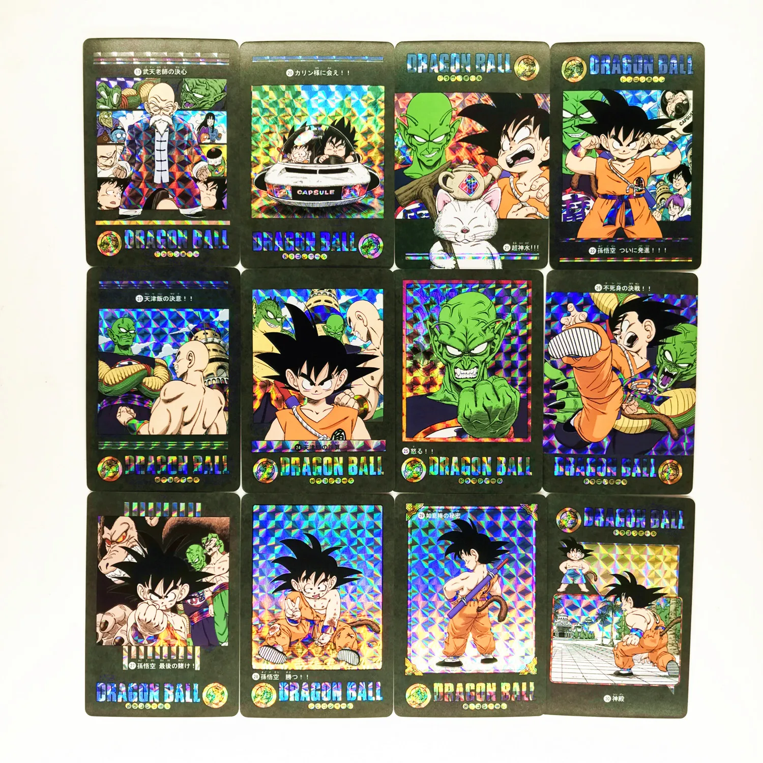54 шт./компл. Супер Saiyan Goku Dragon Ball бурной ситуации пикколо героев карточной ультра