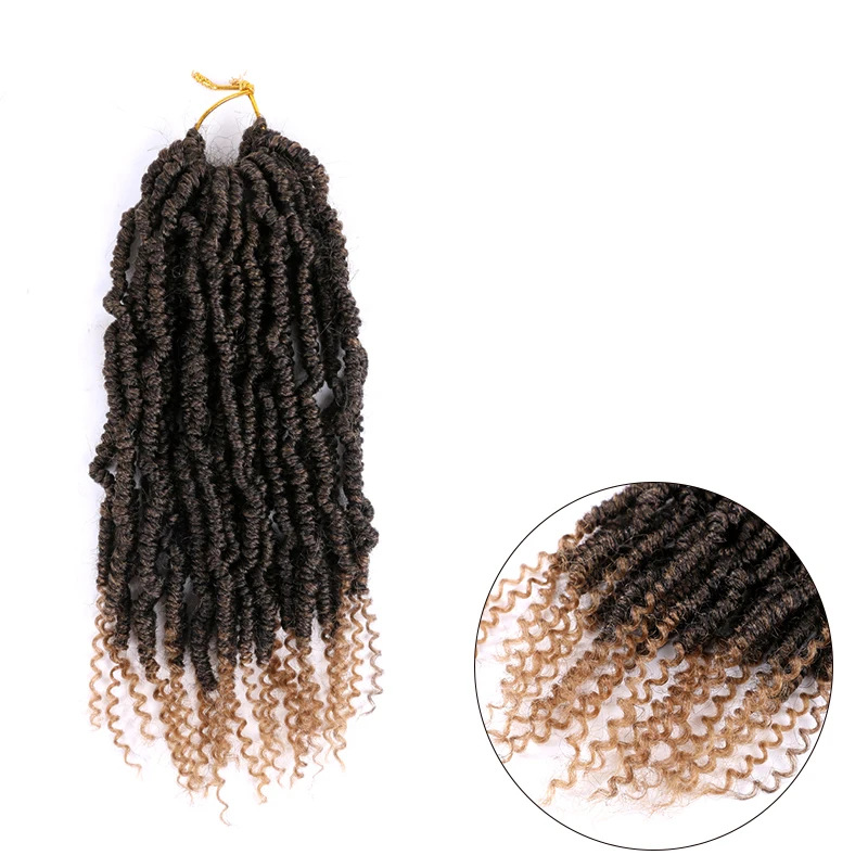 Страсть Весна Твист Омбре бомба твист вязание крючком Наращивание волос