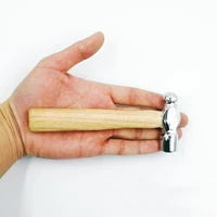 mini hammer smashing walnut round head wooden handle hammer car escape tool hand hammer multi function mini hammer
