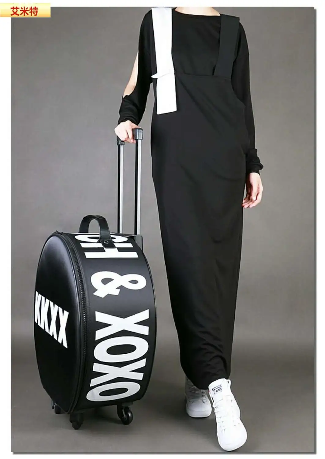 KKXX Модный женский чемодан на колесиках для путешествий ручная стяжка костюм