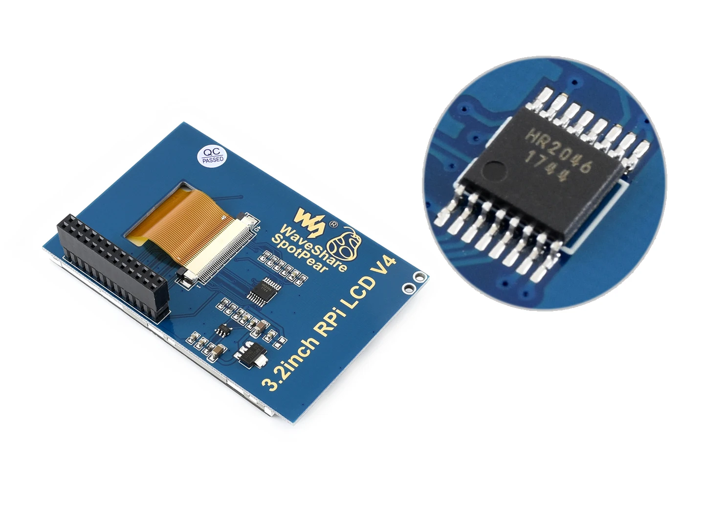 3 шт./лот 2 5 дюймовый RPi LCD (B) модуль жк дисплея Raspberry Pi дюйма 2*320 TFT резистивный