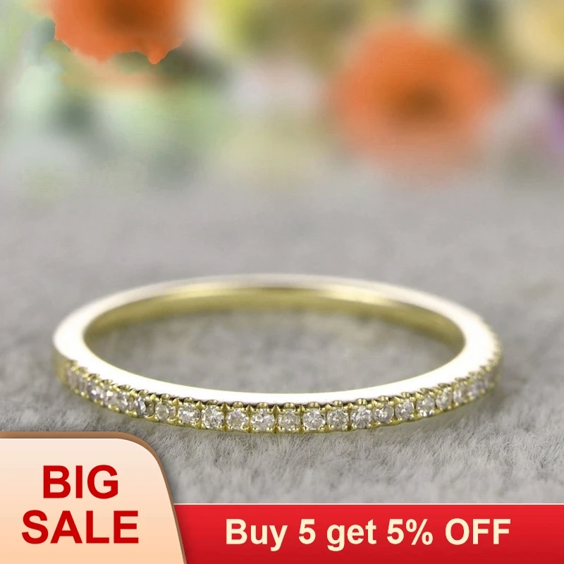 Женское кольцо из розового золота с фианитом|Кольца| |