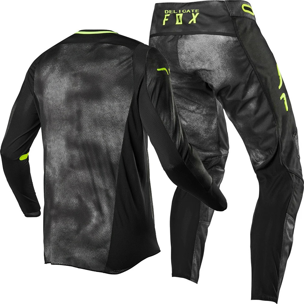 Naughty Fox MX/ATV Racing 360 Haiz Jersey& Pant Combo черный UTV ATV MX Кроссовый мотоцикл комплект передач