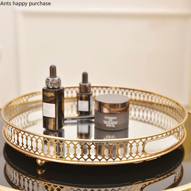 Современный лоток для хранения косметики в скандинавском стиле поднос со