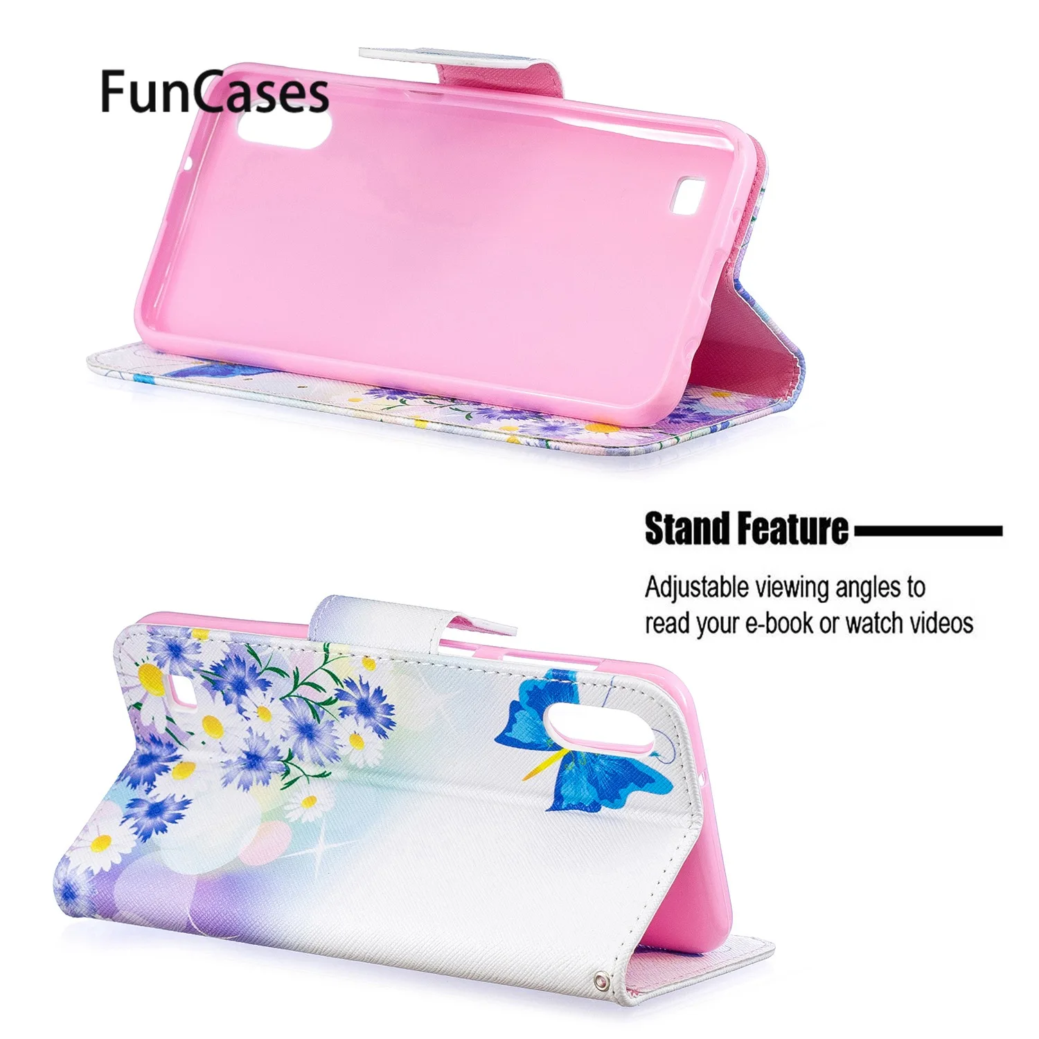 Silicone Covers For carcaso Samsung M10 Life Tree Etui Wallet Flip Case sFor Capa Galaxy telefoon A10 Pattern | Мобильные телефоны