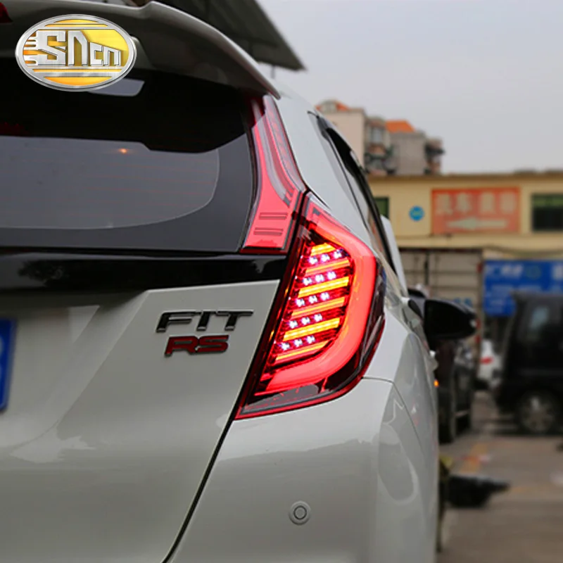 Светодиодный задний фонарь для Honda Fit Jazz 2014 ~ 2018 Tai светильник указатель поворота +