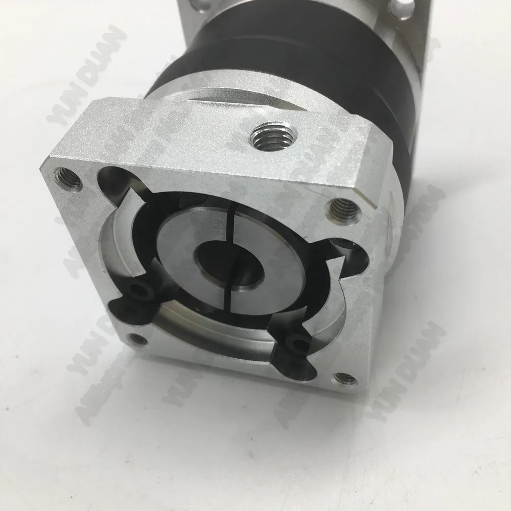 Planetary Reducer 10 Speed Ratio 60mm 7Arcmin Backlash 10:1 Gearbox 14mm Shaft for 200W 400W Servo Motor High Precision