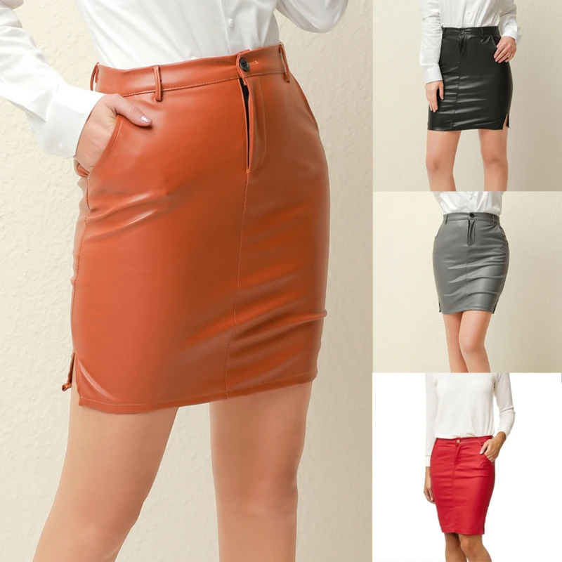 

2020 Sexy Pencil Skirts Women Work Skirt Slim Summer High Waist Formal OL Plus Size High Quality New Office Ladies Skirts