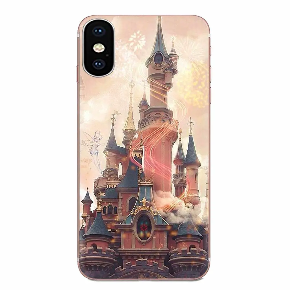 Для Xiaomi Redmi Note 8 8A 8T 10 K30 5G Мягкий ТПУ Модный чехол с принтом мир Золушкой замком