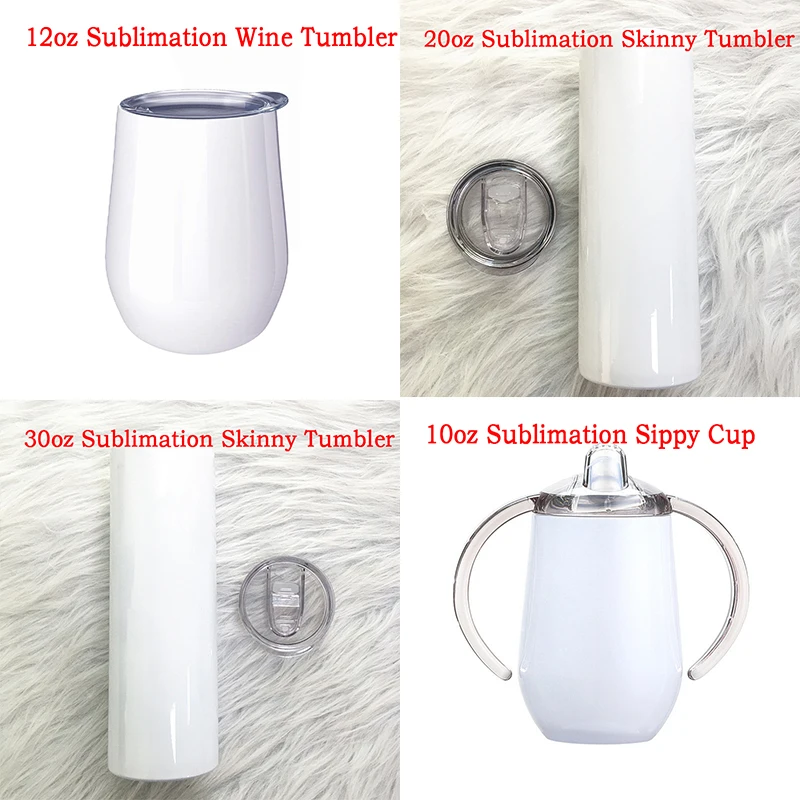 Индивидуальная сублимационная тонкая кружка Sippy чашка для 10 унций 12 15 20 30 термос