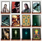 5d алмазная живопись сделай сам, популярный фильм Marvel плакат Локи, популярный герой, Том, Алмазная мозаика, вышивка крестиком, домашний декор, подарок