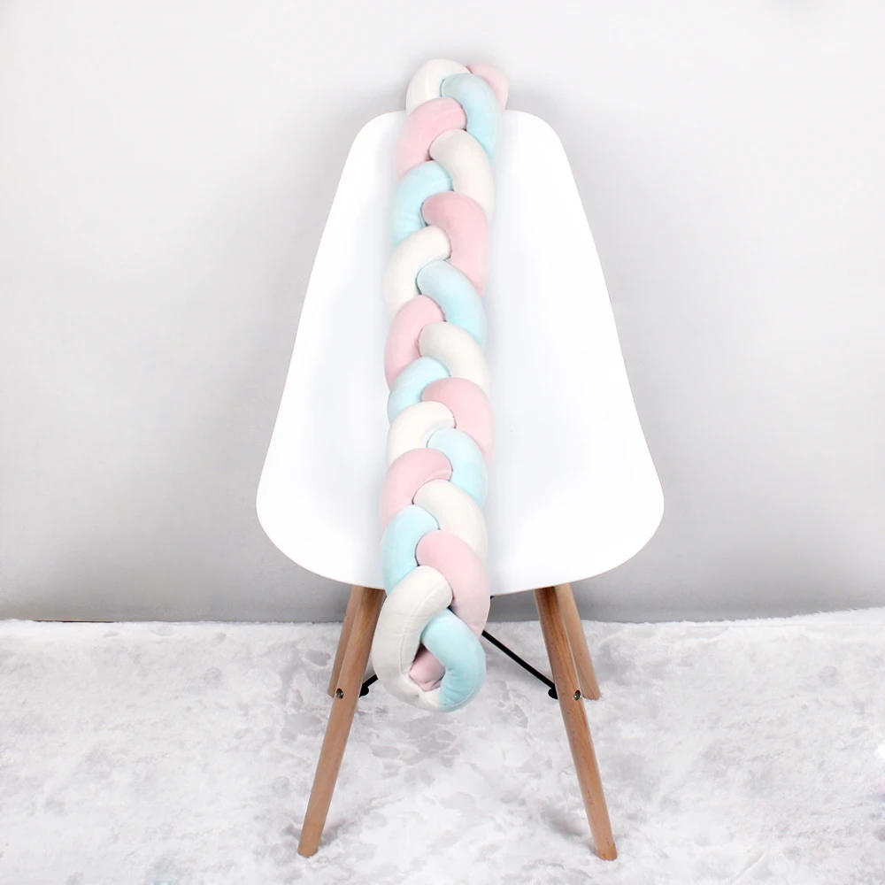 Матрас для новорожденных в скандинавском стиле тканая плюшевая подушка с узлом 2