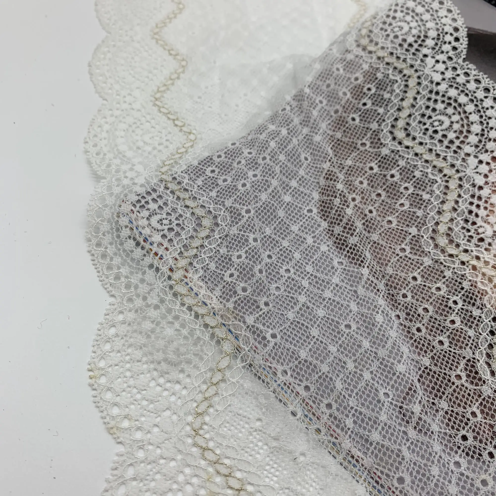 3 Ярд/партия эластичная кружевная ткань 18 см|Кружево| |