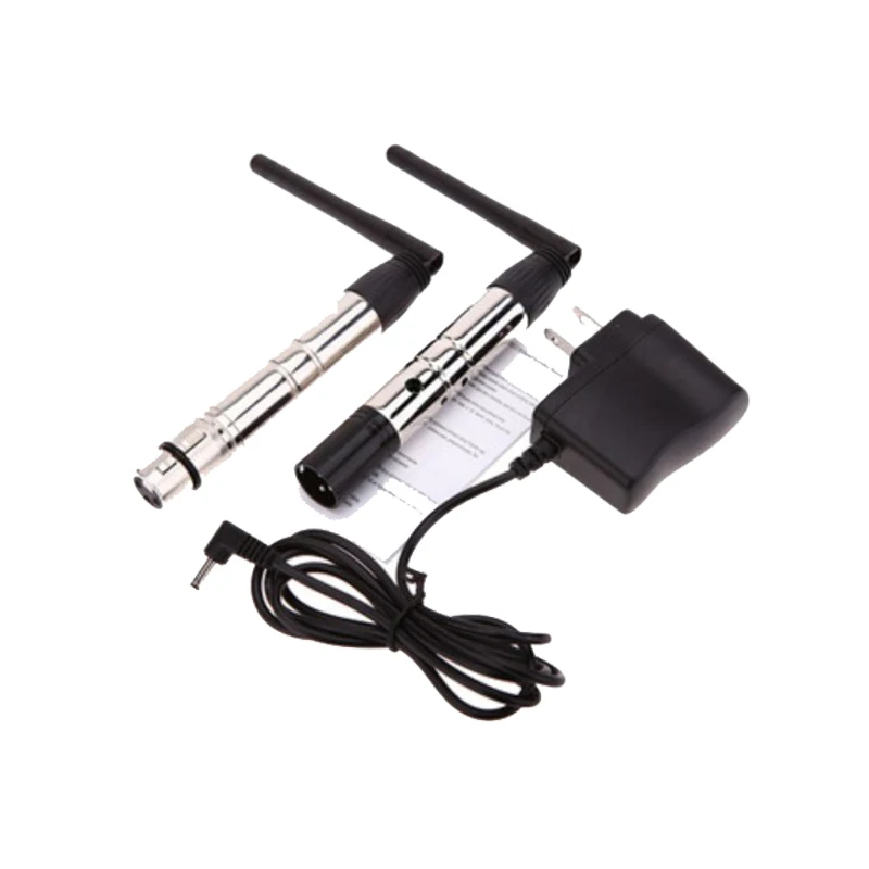 1х высококачественный китайский сценический оптовый цена 2,4 ГГц XLR DMX512 беспроводной передатчик для аккумулятора беспроводной светодиодный Par Can