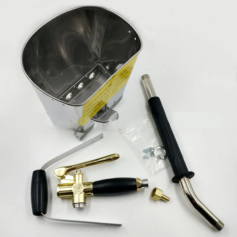 Настенный строительный пистолет емкость половник цементный зеркальный