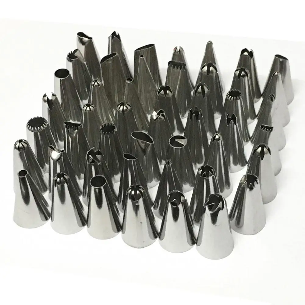 48 шт./компл. Набор насадок для рта печенья мороженого цветочный крем Кондитерские