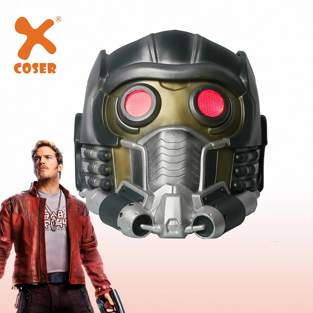 XCOSER звезда маска лорда фильм стражи Галактики косплей маски для мужчин крутой