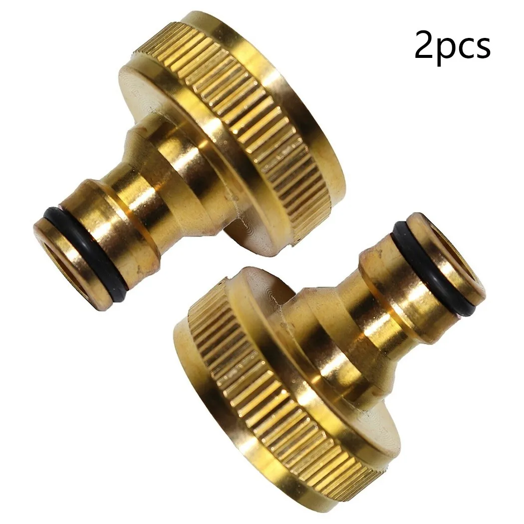 

Hose Tap Connector Tap Water 2Pcs 3/4\\\" To 1/2\\\" Accessories Adapter Adaptor