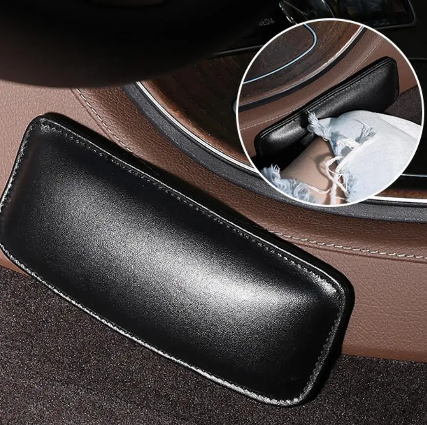 Универсальный кожаный наколенник для салона автомобиля подушка mazda 3 seat ibiza honda civic