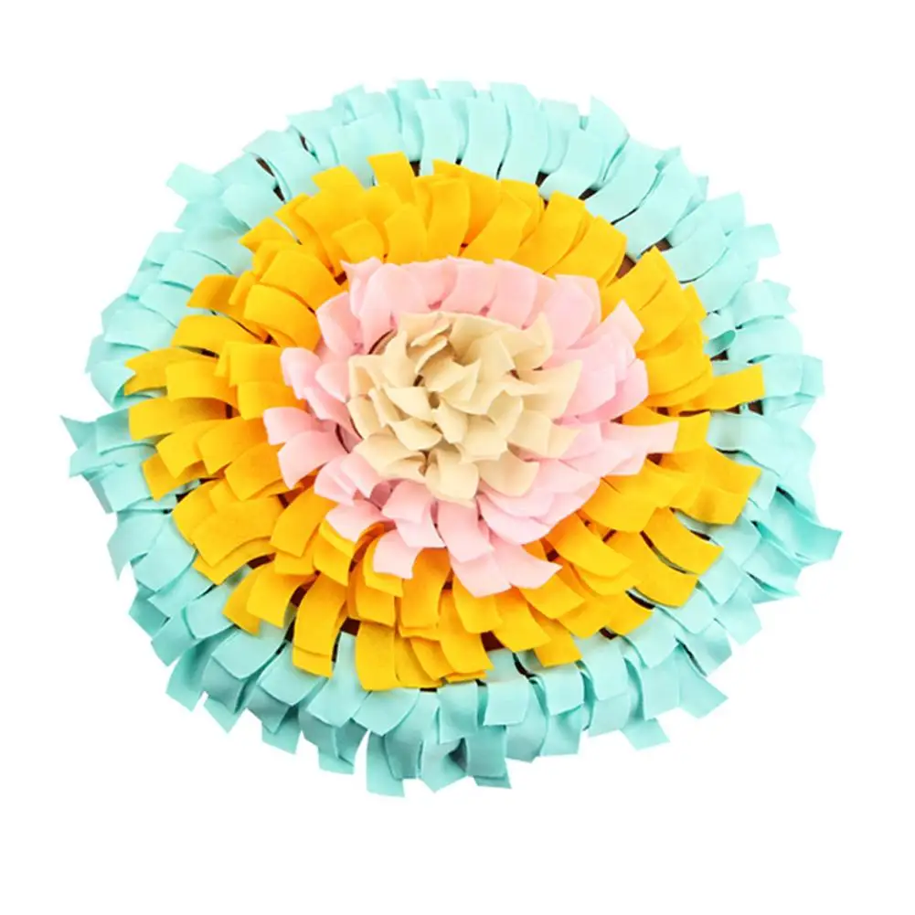 Pet Snuffle Mat Dogs Leak Food Anti Choking Cat Dog Training Blanket Nose Work Toy Slowing Feeding Intelligence #W0 |