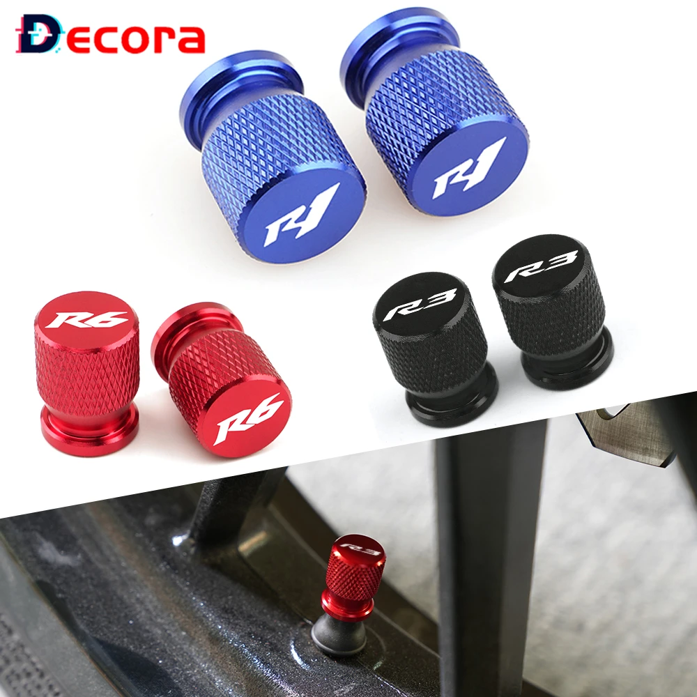 

Wheel Tire Valve Air Port Stem Cover Caps For Yamaha YZF R1 R3 R6 R1M R1S YZFR1 YZFR3 YZFR6 YZF-R1 YZF-R3 YZF-R6 Motorcycle
