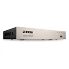 Видеорегистратор ZOSI H.265 + 1080P 4CH TVI Network DVR с датчиком движения, бесплатное приложение для системы видеонаблюдения, 4 канала, 2 МП, гибридный 4 в 1 DVR