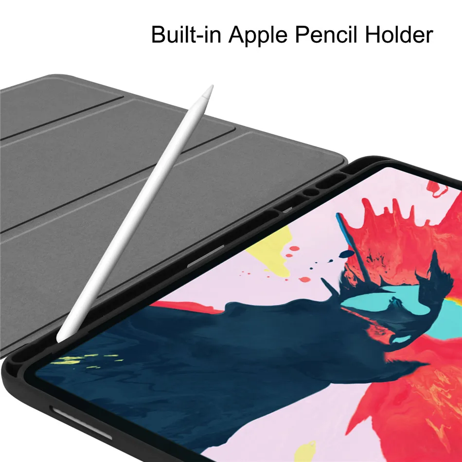 Чехол с подставкой для iPad Pro 12 9 2020 дюймов Автоматический Режим сна/пробуждения